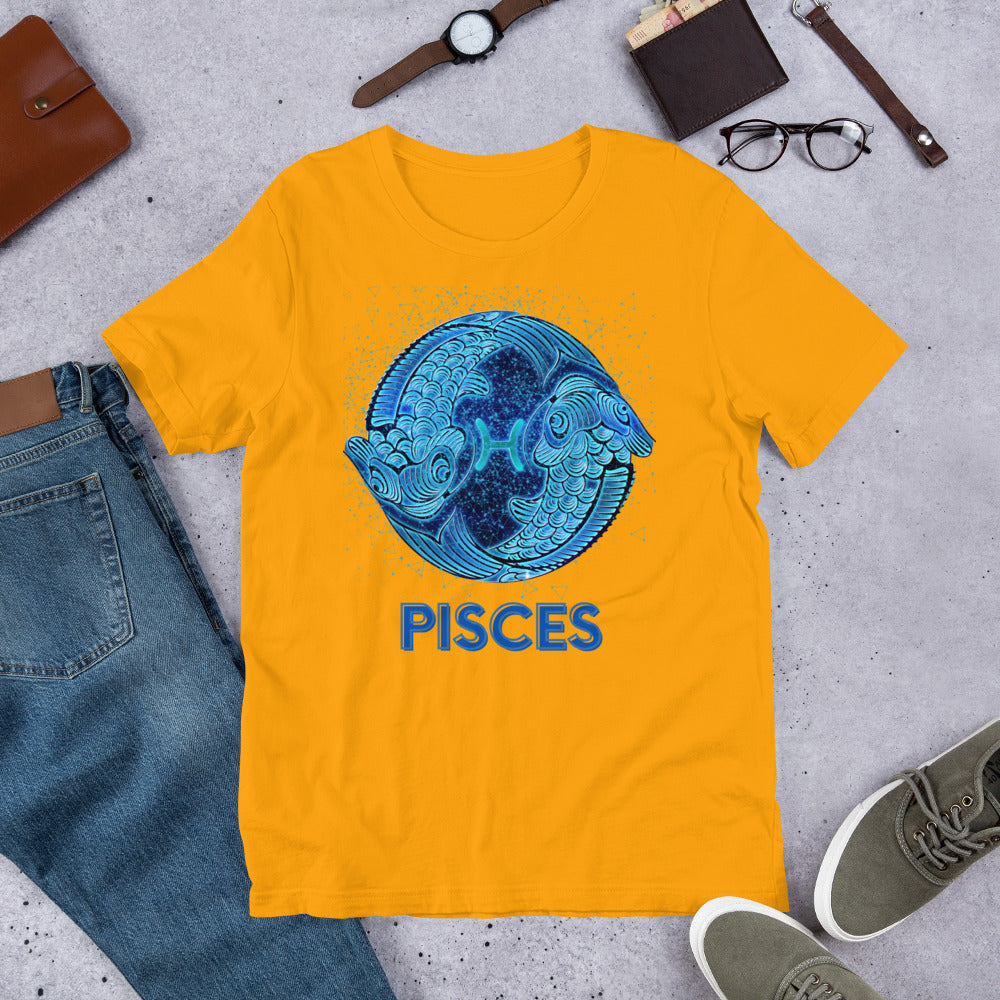 Zodiac Pisces Unisex t-shirt