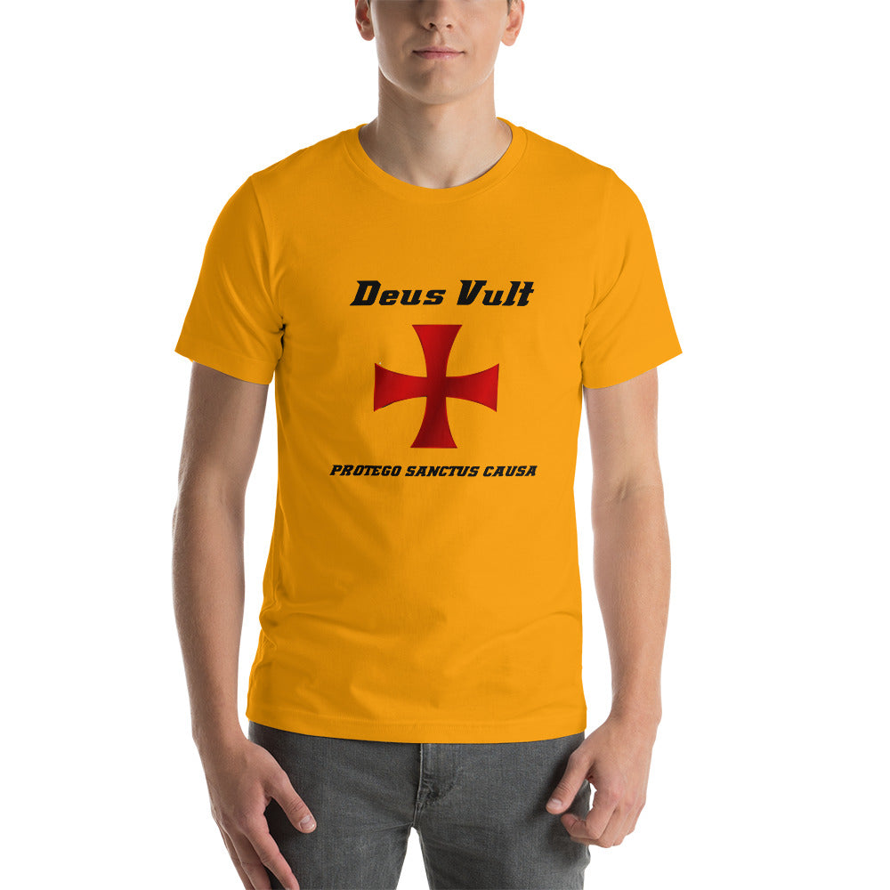 Templar Deus Vult B Unisex t-shirt