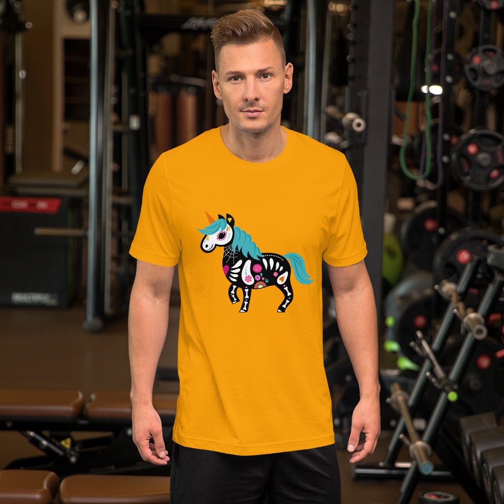 Halloween Unicorn Unisex t-shirt