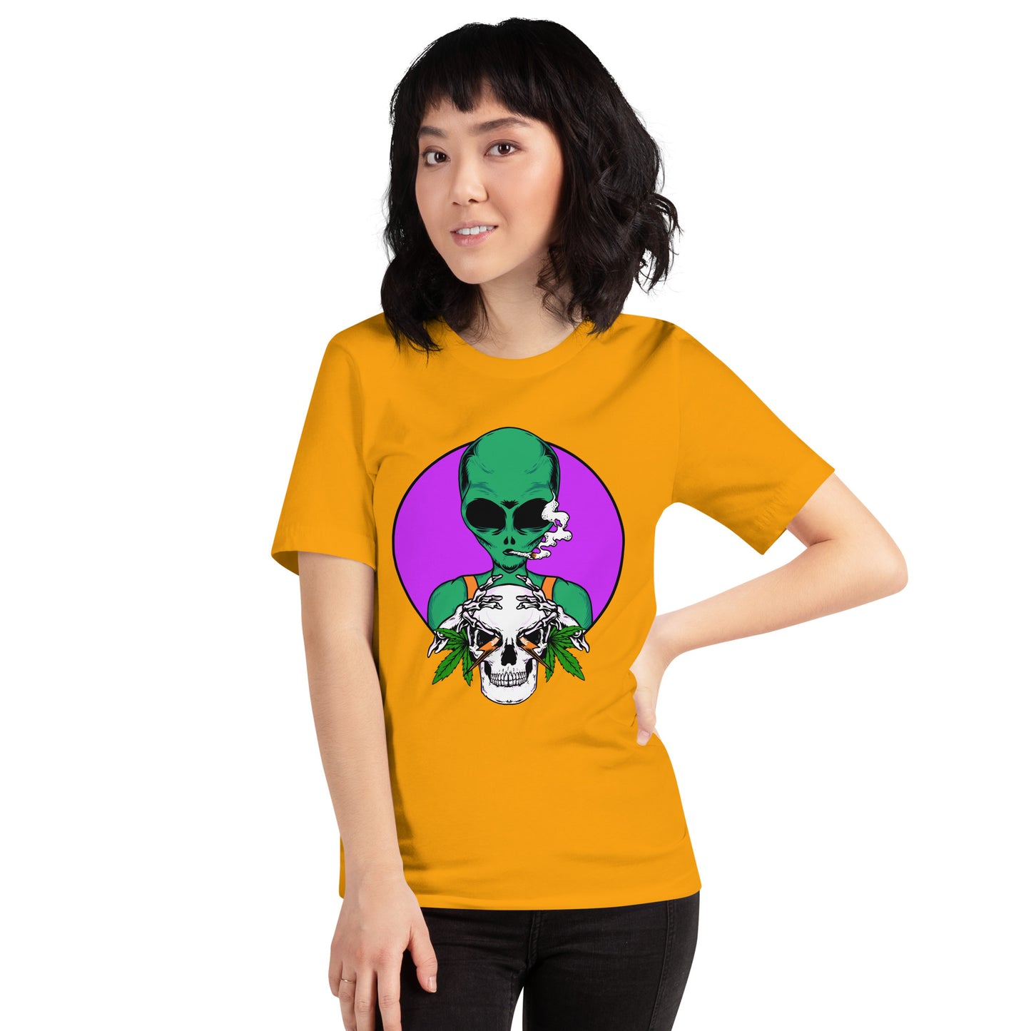 Alien&Skull Unisex t-shirt