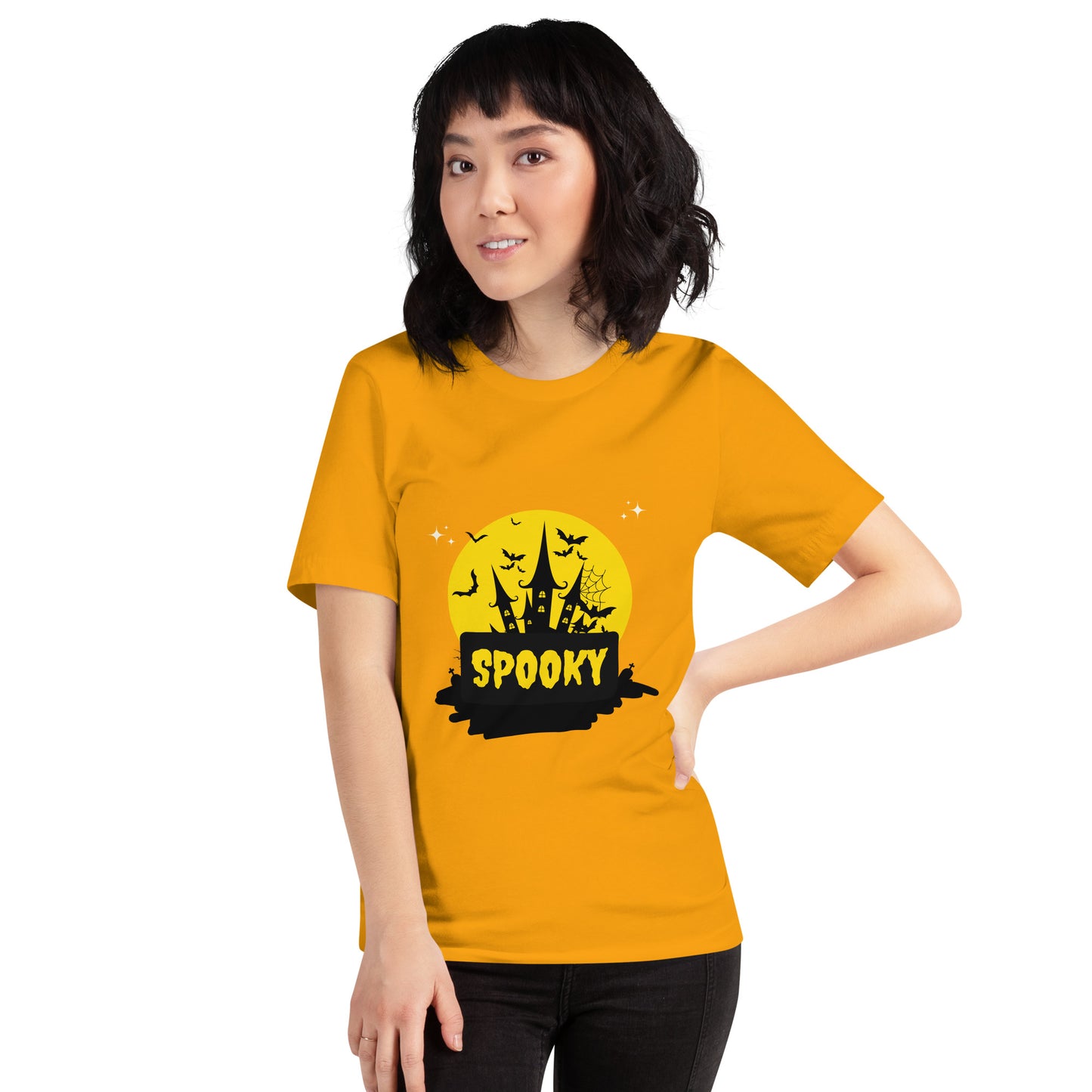 Spooky Yellow Unisex t-shirt