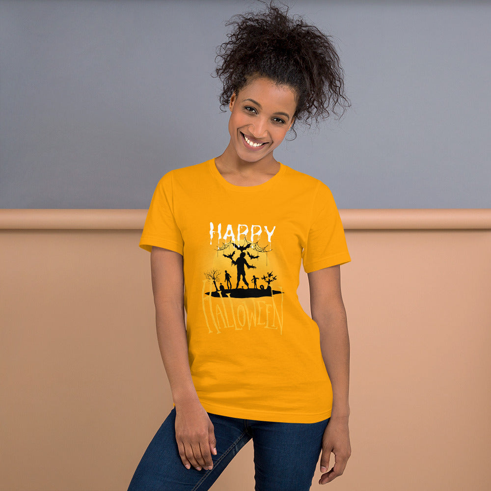 Happy Halloween 3 Unisex t-shirt