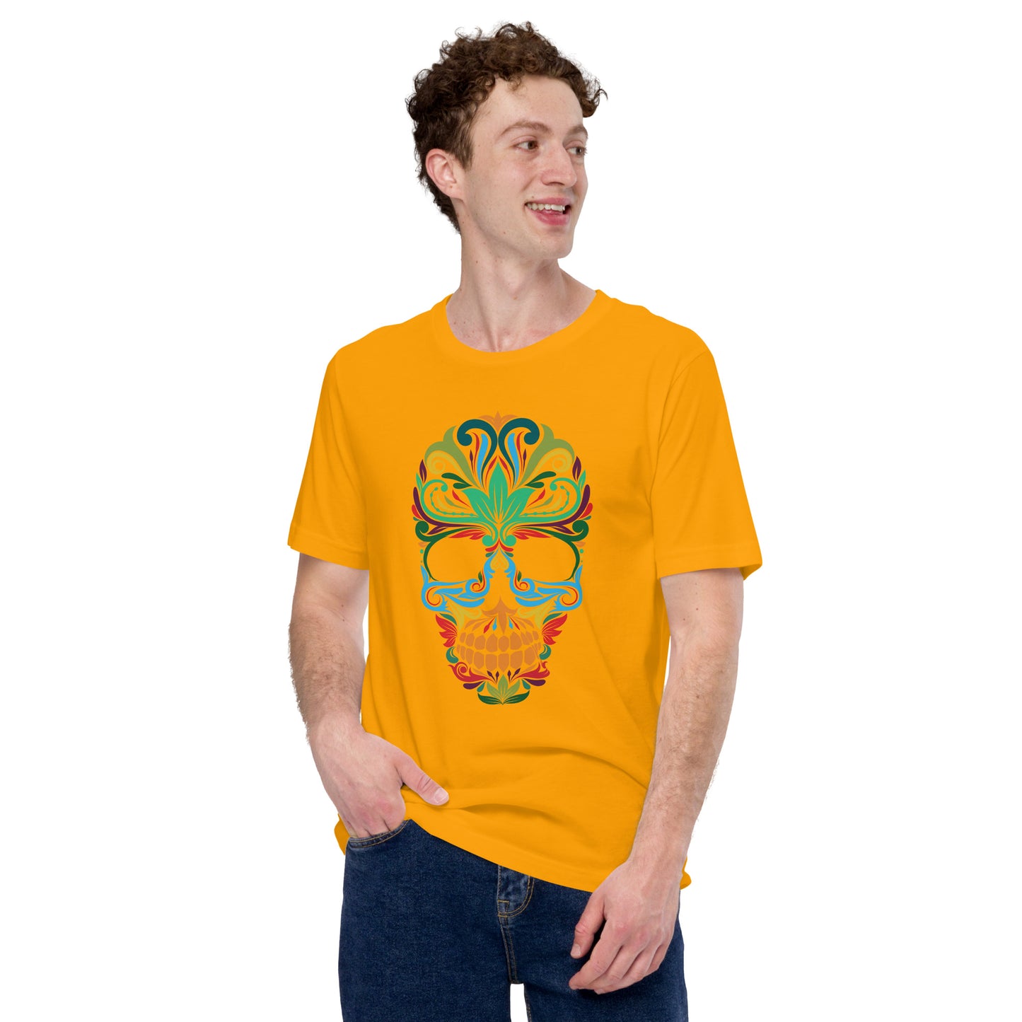 Skull Colors Unisex t-shirt