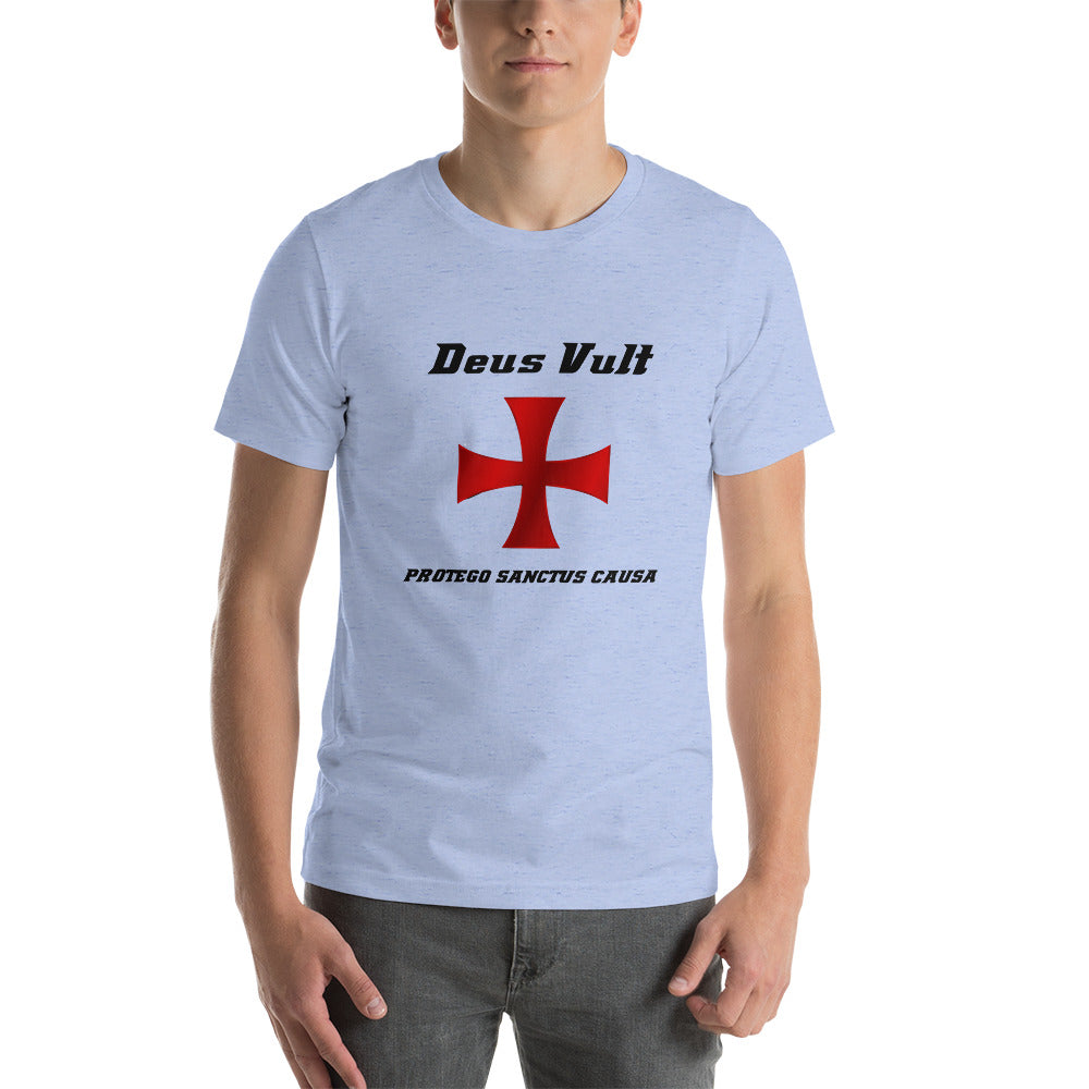 Templar Deus Vult B Unisex t-shirt