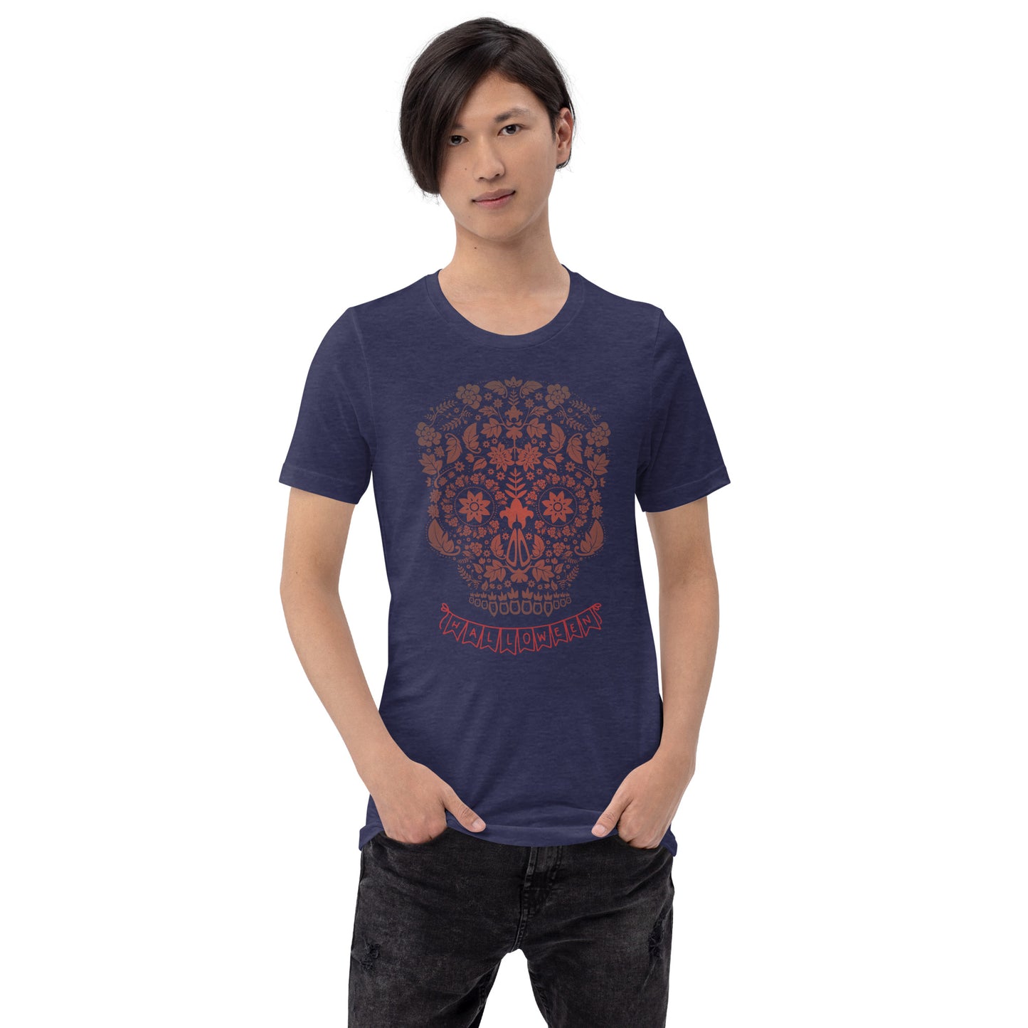 Abstract Skull Unisex t-shirt