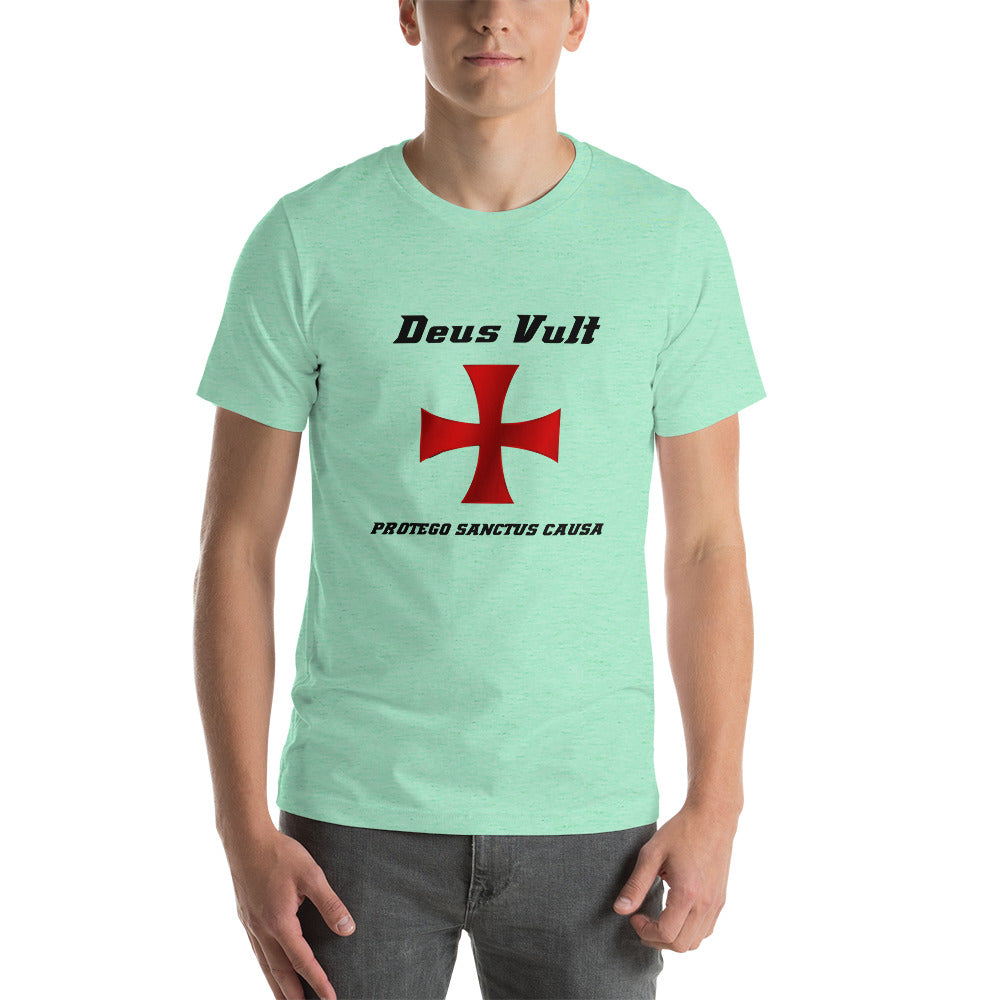 Templar Deus Vult B Unisex t-shirt