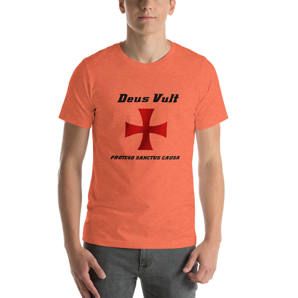 Templar Deus Vult B Unisex t-shirt