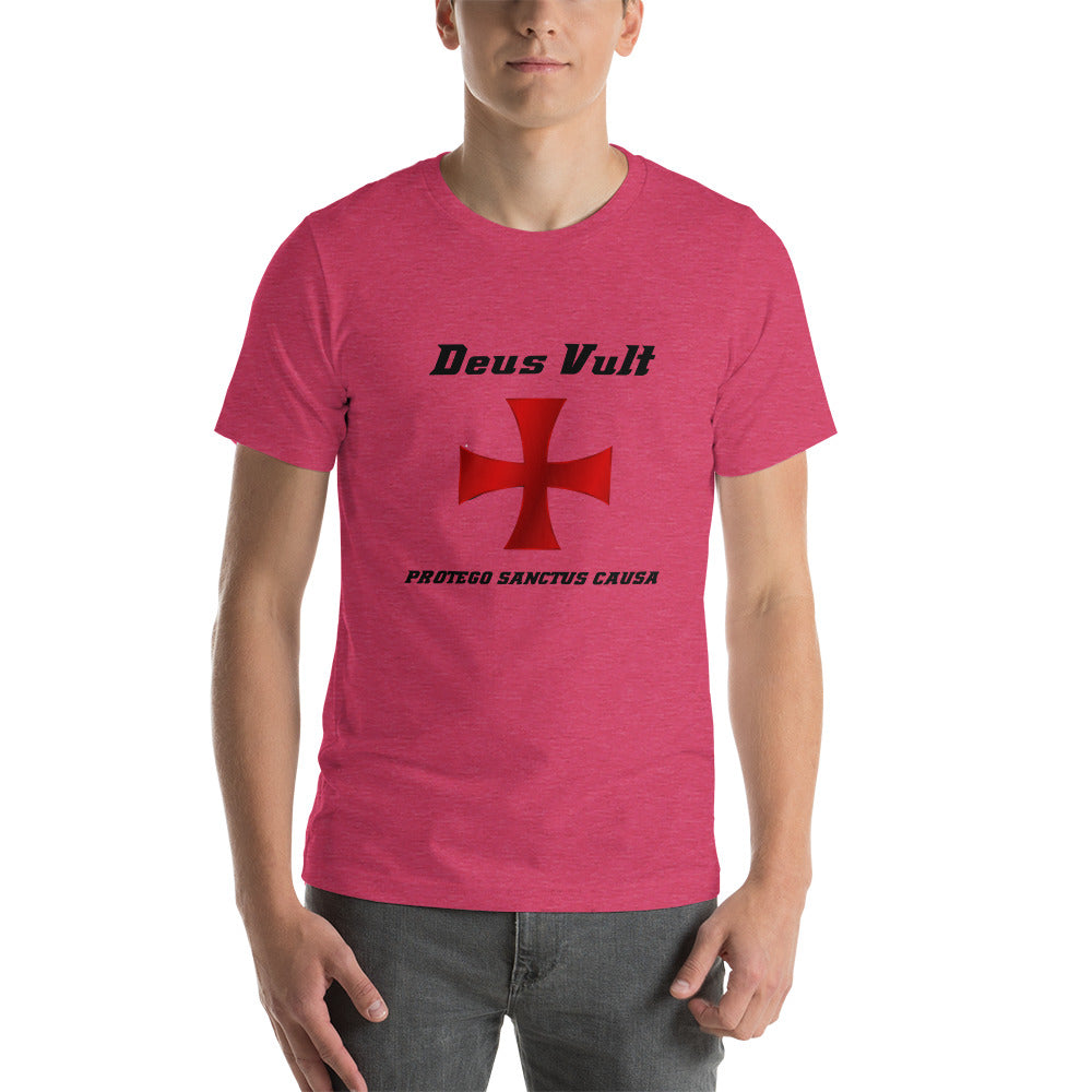 Templar Deus Vult B Unisex t-shirt