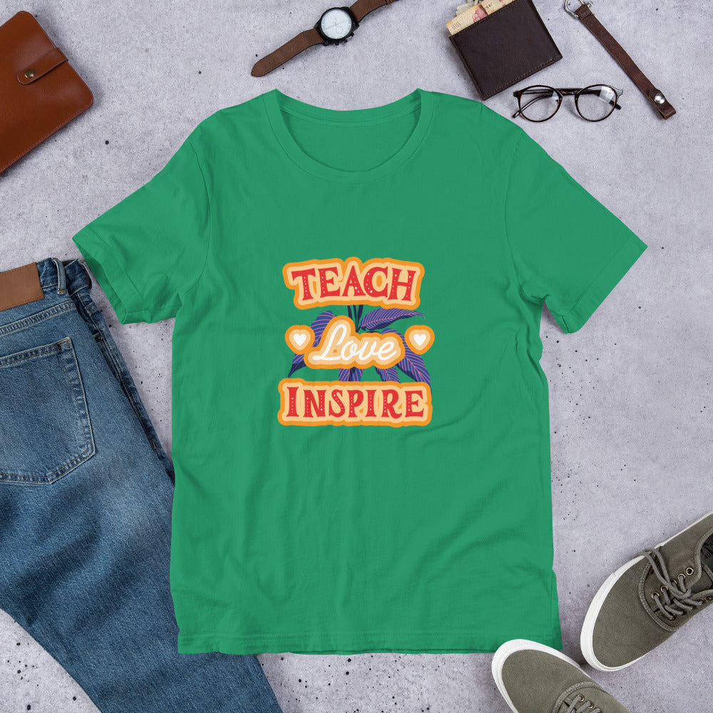 Love teach Unisex t-shirt