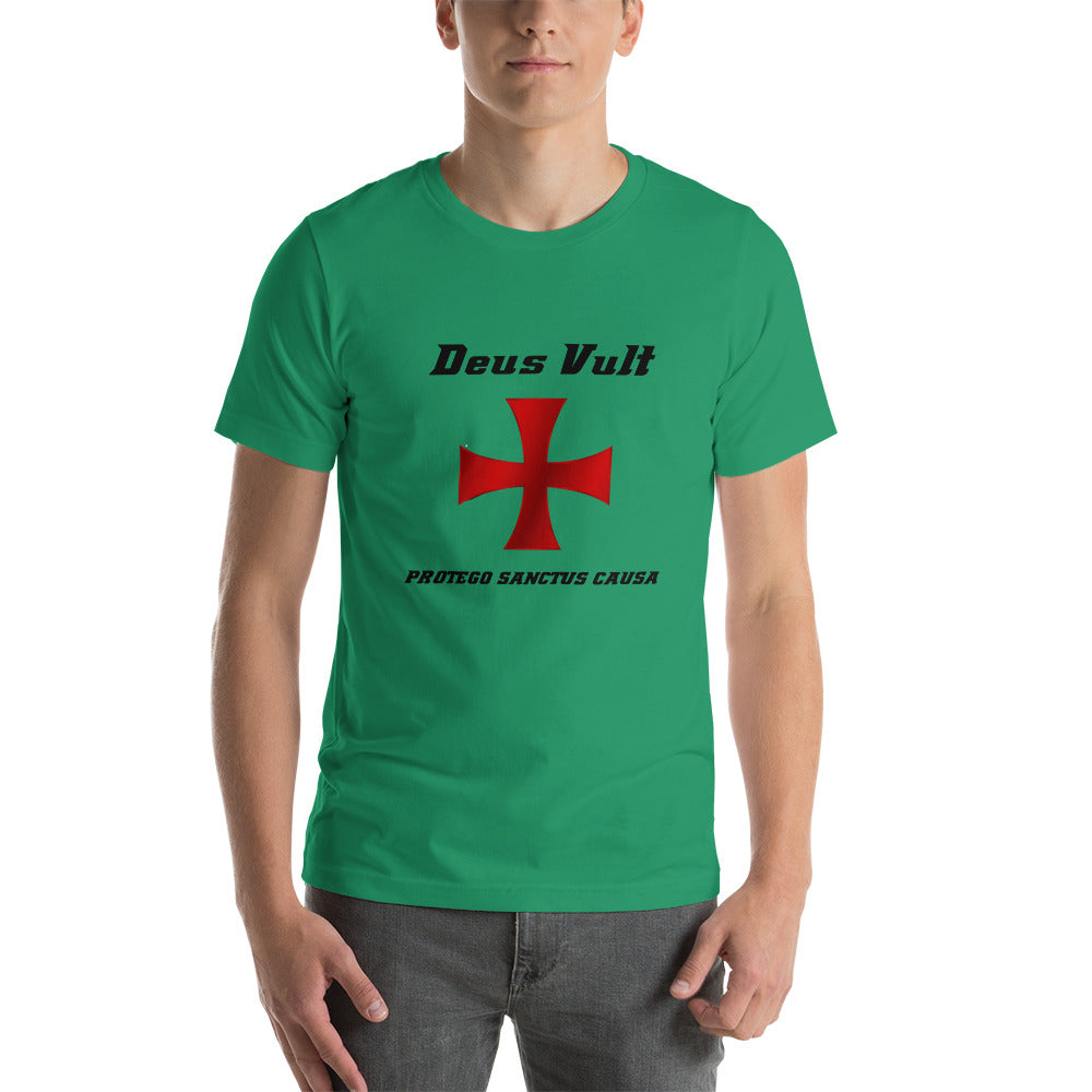 Templar Deus Vult B Unisex t-shirt