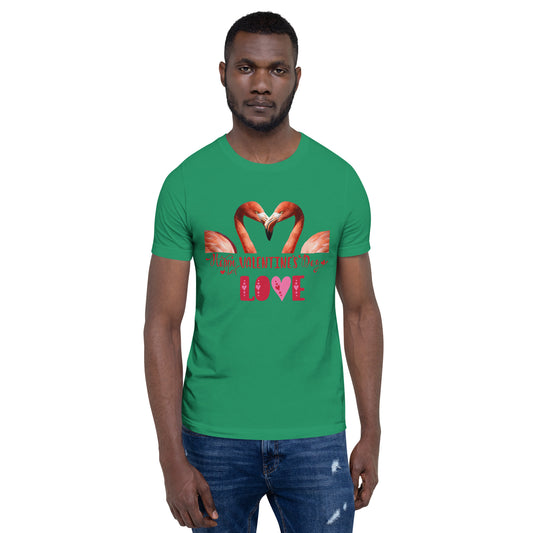 Happy Valentine's Day Love Unisex t-shirt