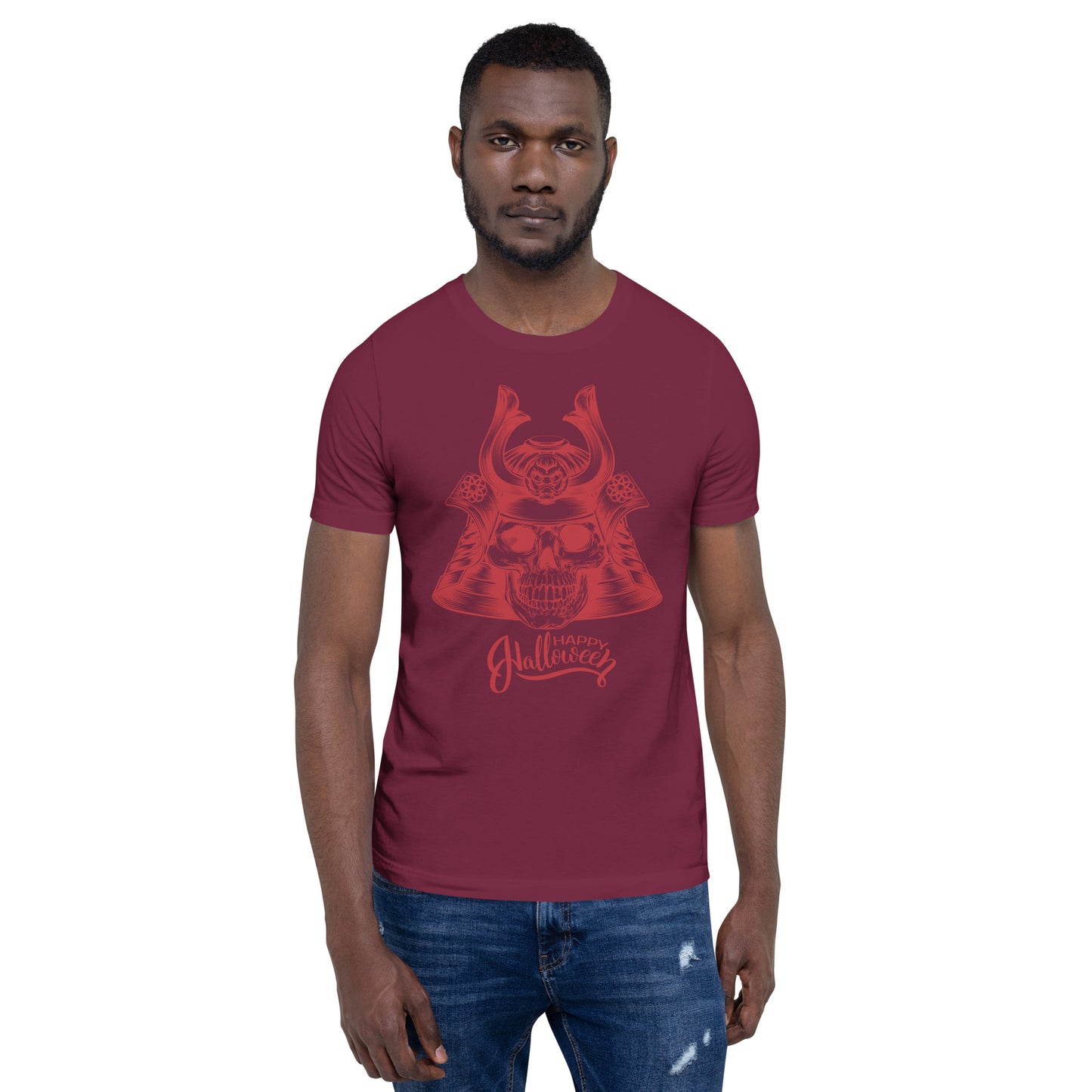 Samurai Skull Unisex t-shirt