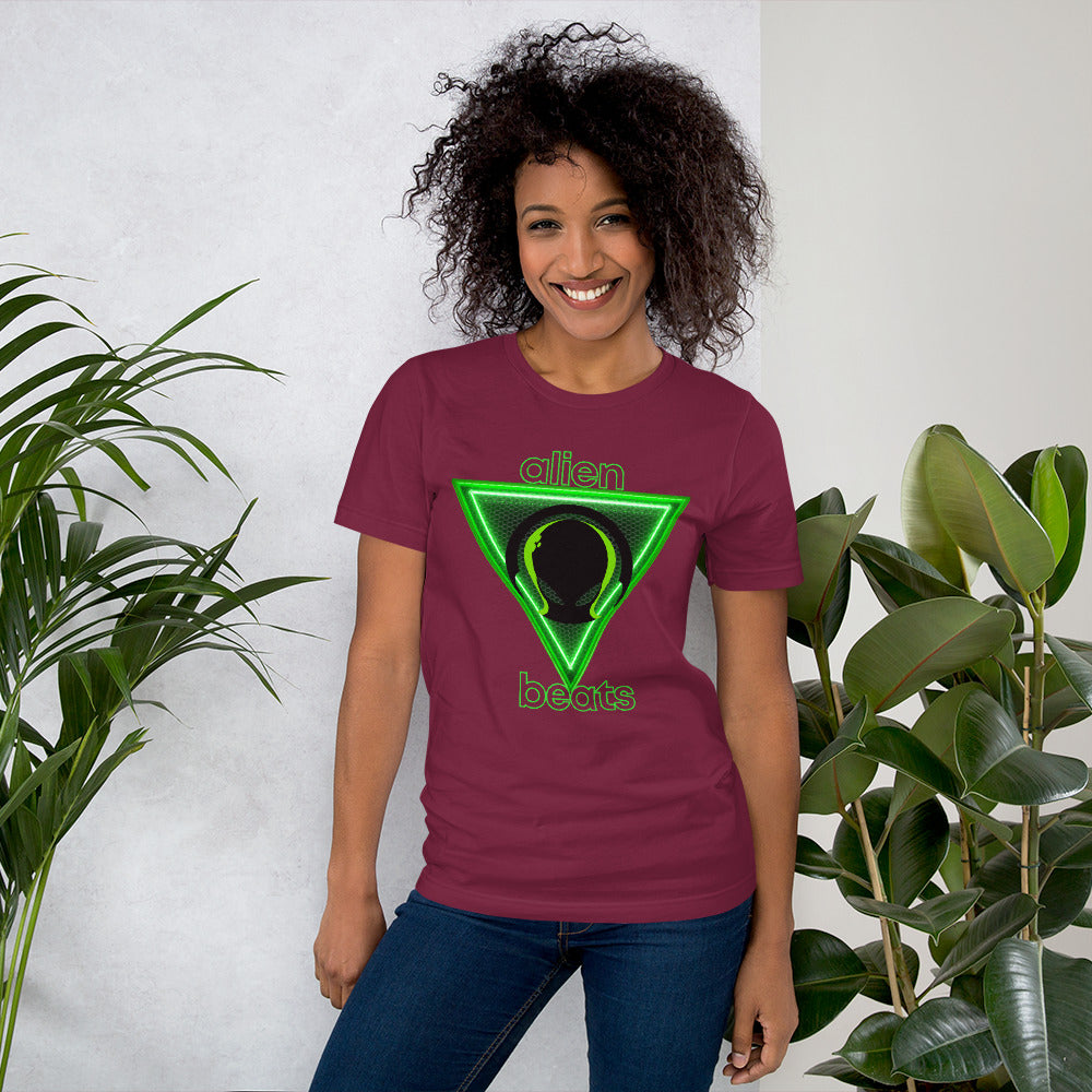 Alien Beats Unisex t-shirt