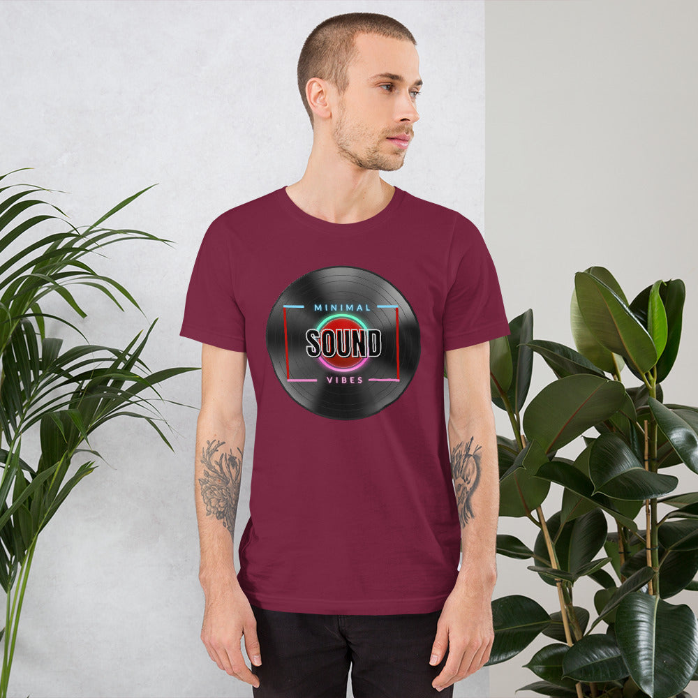 Minimal Sounds Unisex t-shirt