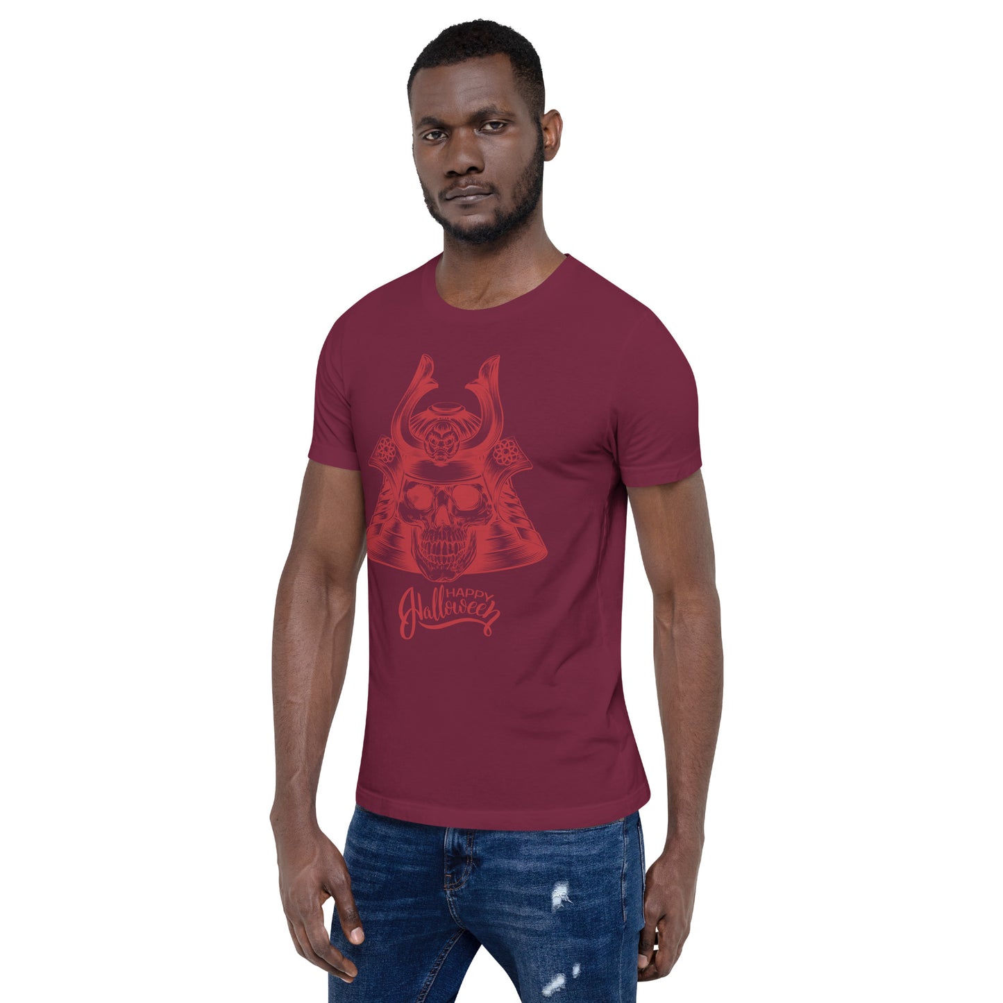 Samurai Skull Unisex t-shirt