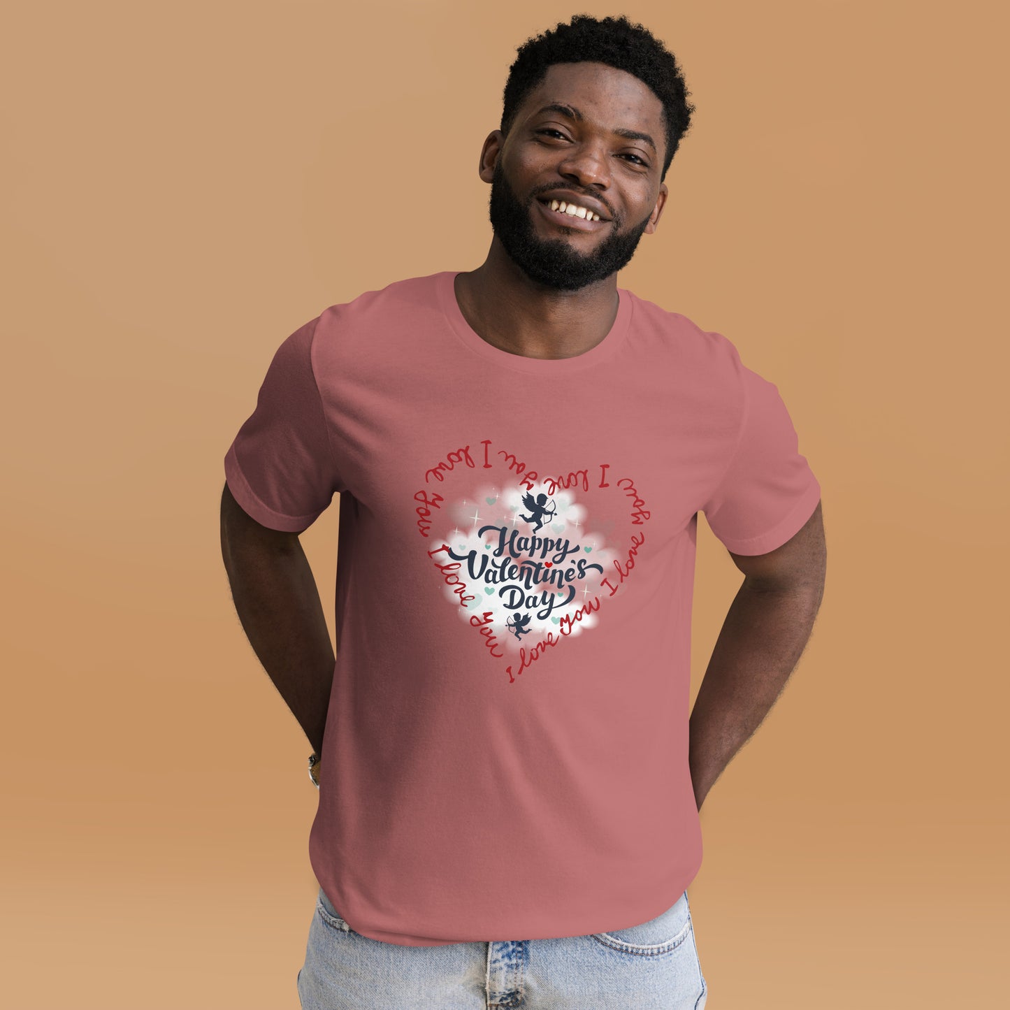 Happy Valentine's Day 7 Unisex t-shirt