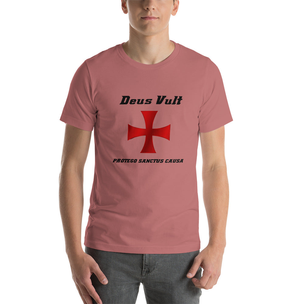 Templar Deus Vult B Unisex t-shirt