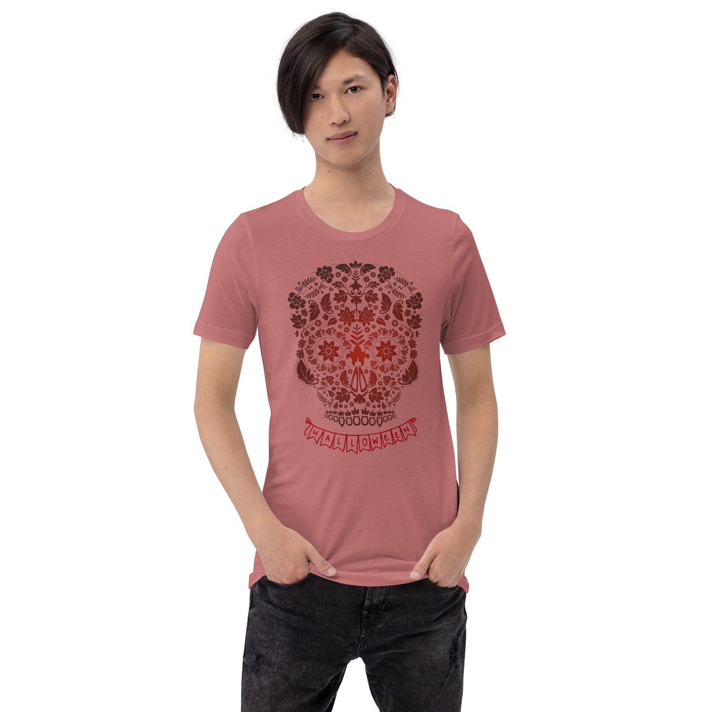 Abstract Skull Unisex t-shirt