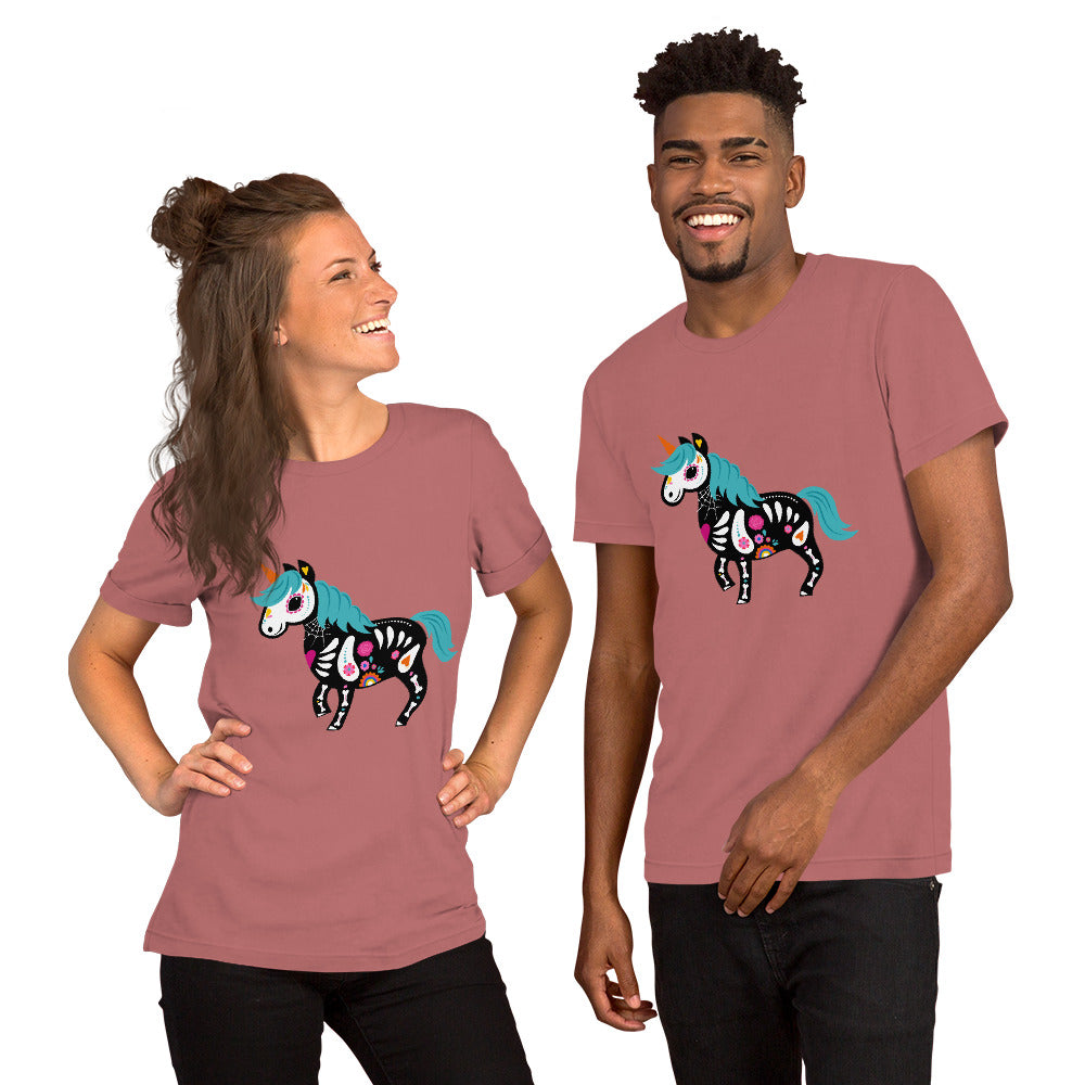 Halloween Unicorn Unisex t-shirt