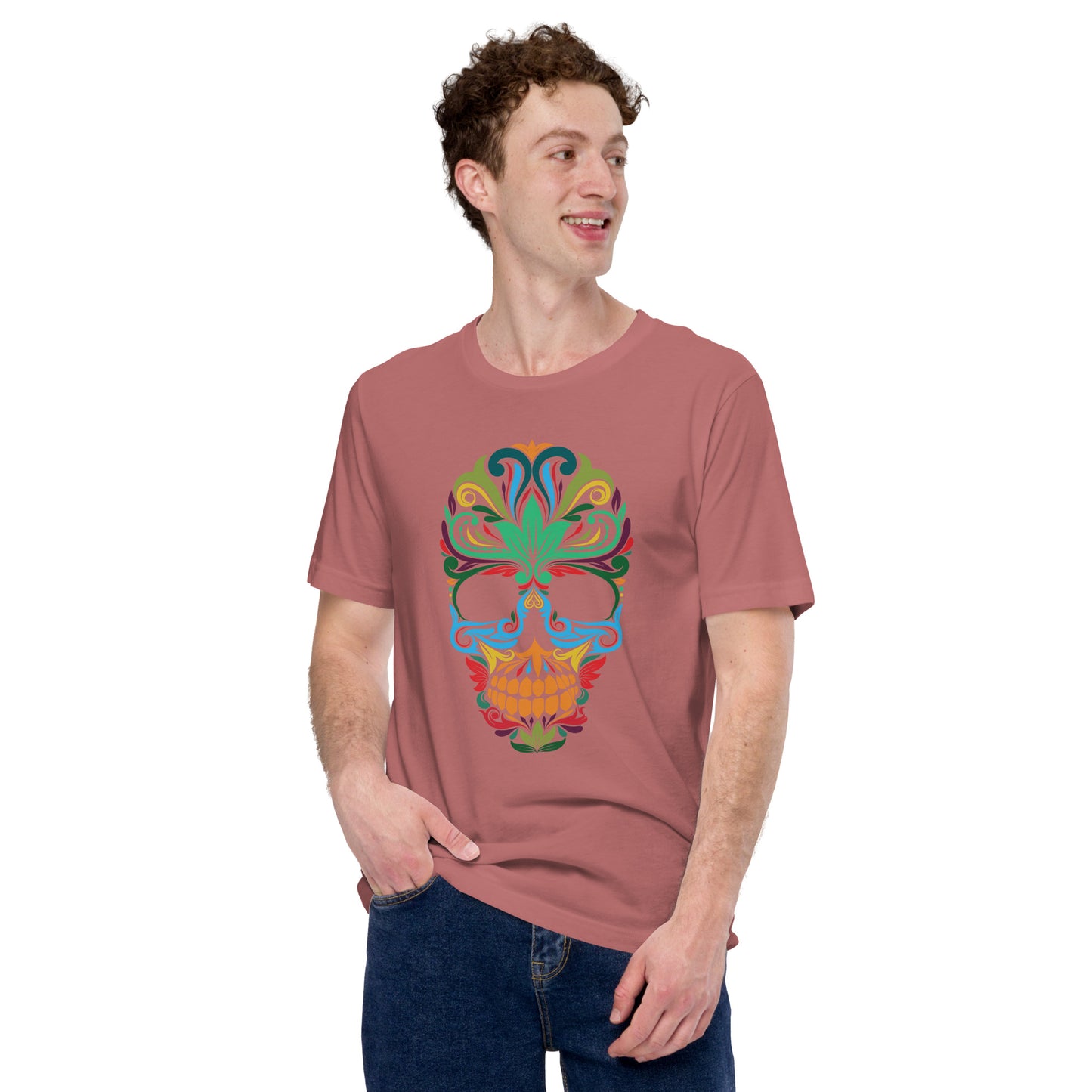 Skull Colors Unisex t-shirt