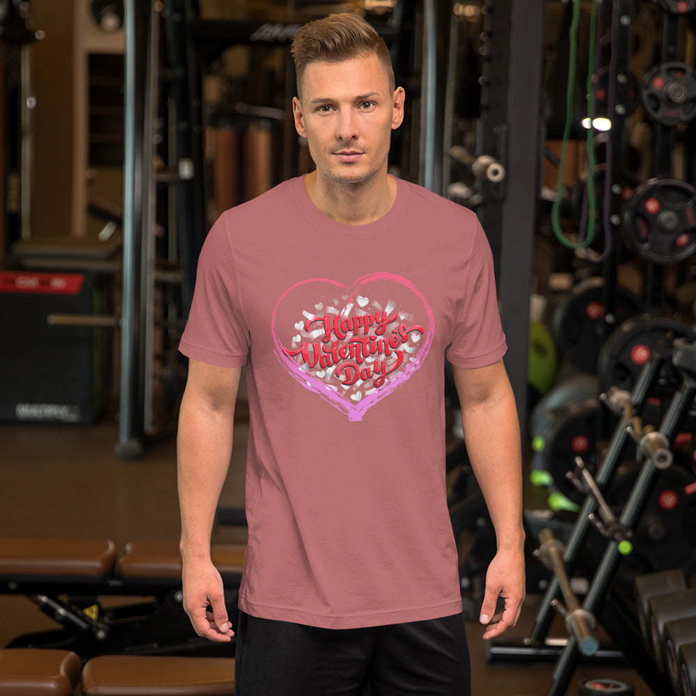 Happy Valentine's Day 8 Unisex t-shirt