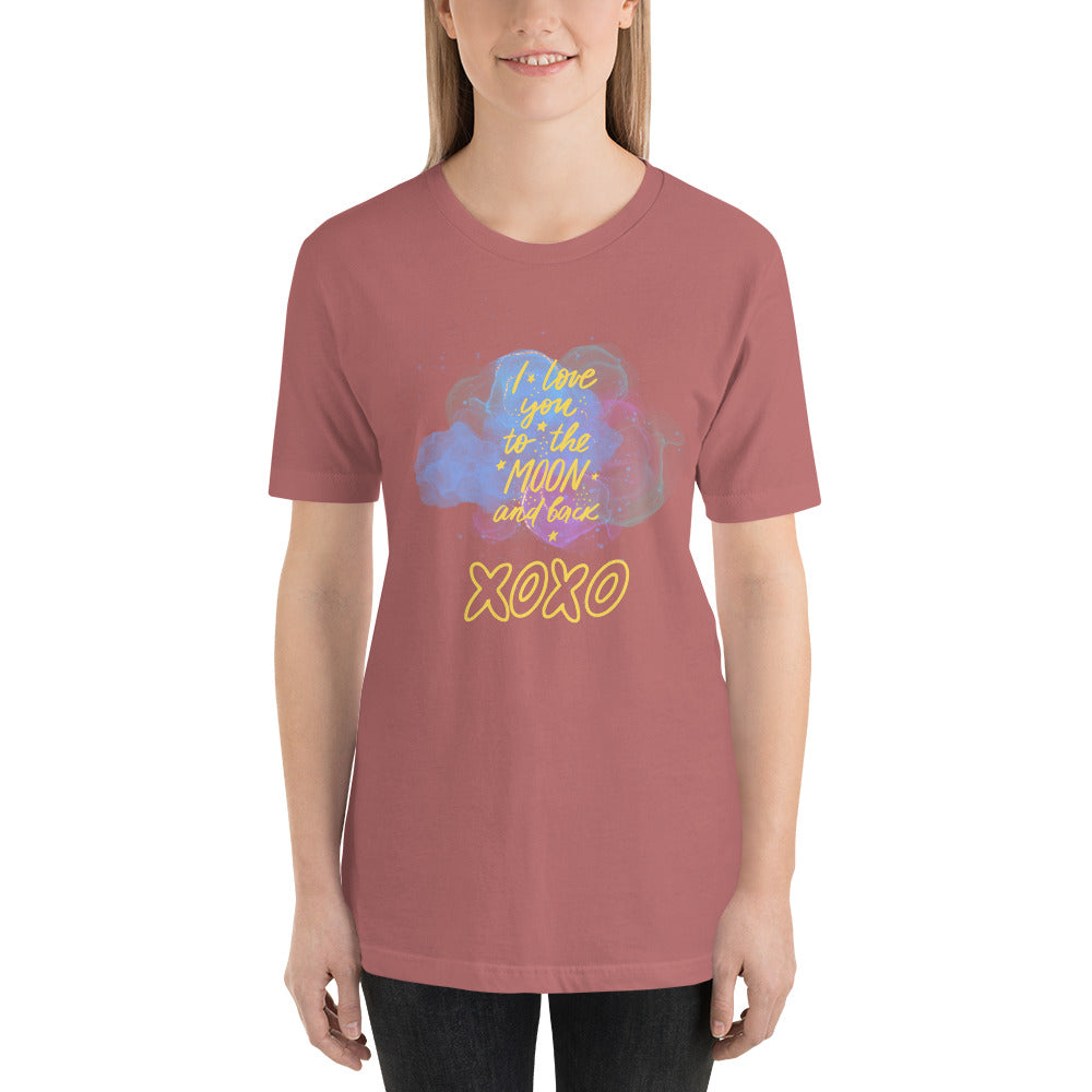 To the Moon and Back 2 Unisex t-shirt