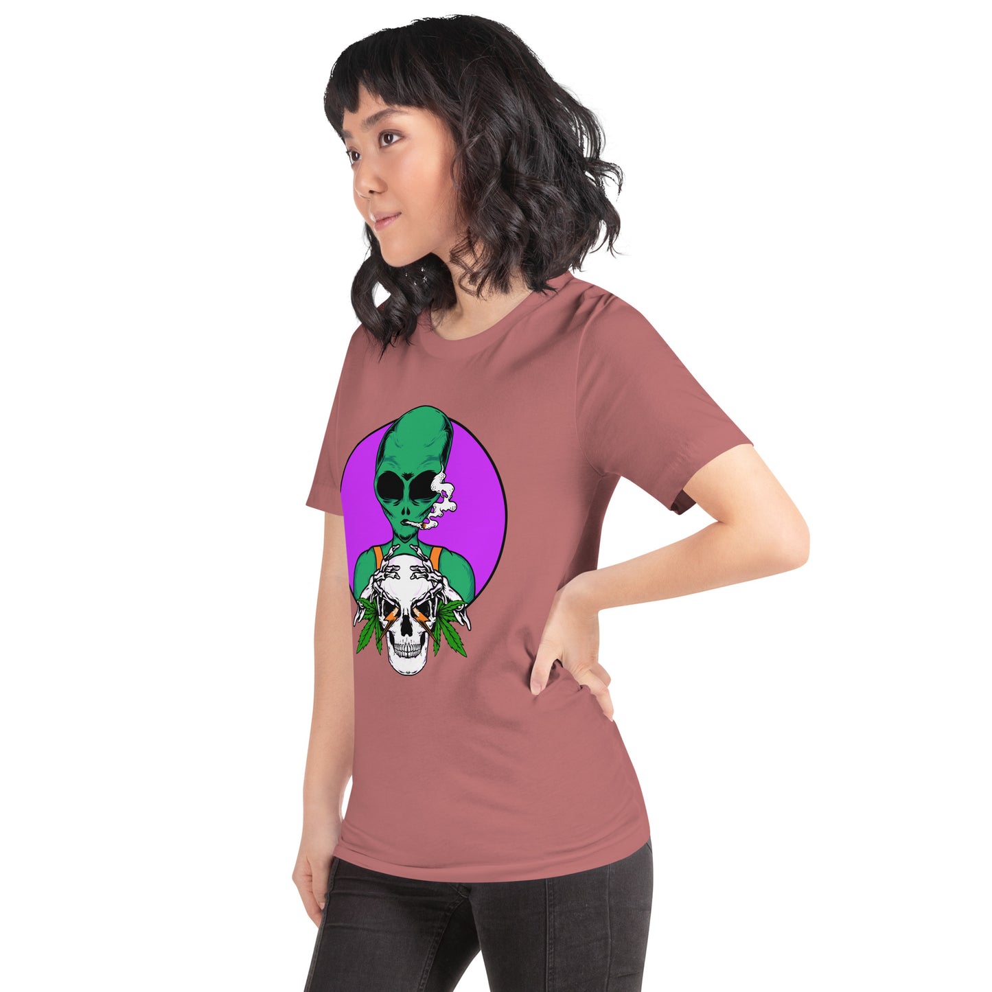 Alien&Skull Unisex t-shirt