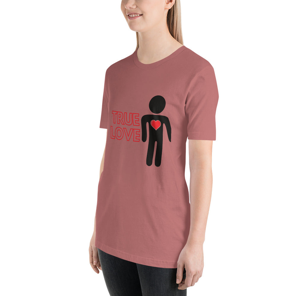 True Love Couple 2 Unisex t-shirt