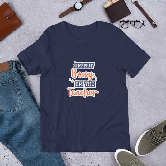 Boosy teacher Unisex t-shirt