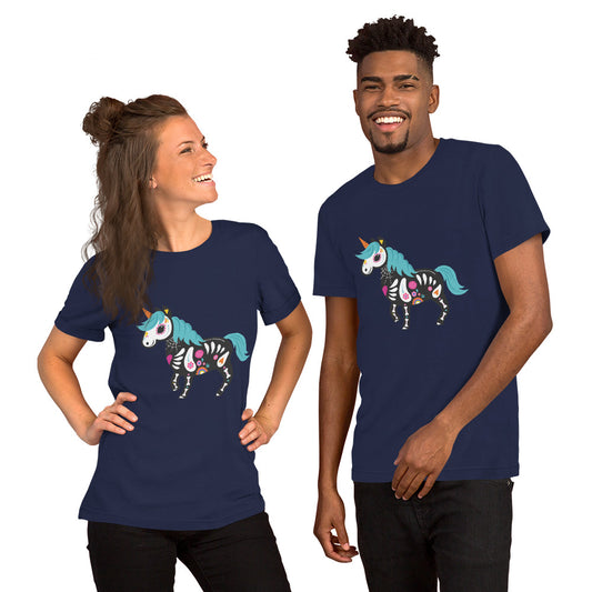 Halloween Unicorn Unisex t-shirt