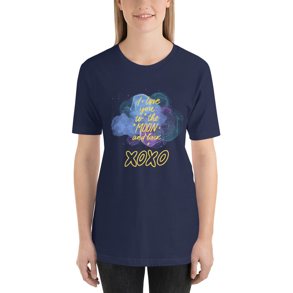 To the Moon and Back 2 Unisex t-shirt