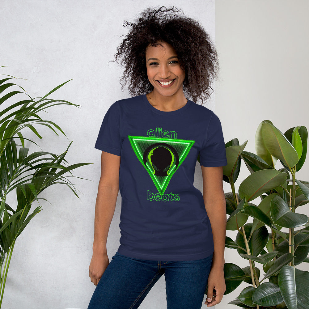 Alien Beats Unisex t-shirt