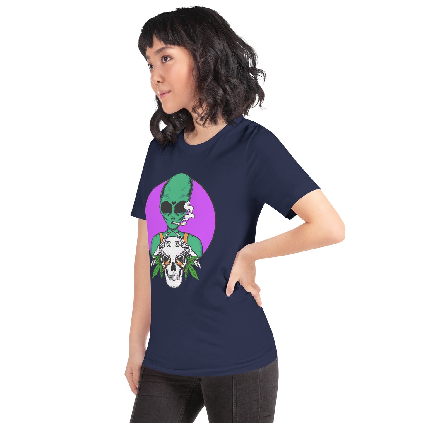 Alien&Skull Unisex t-shirt