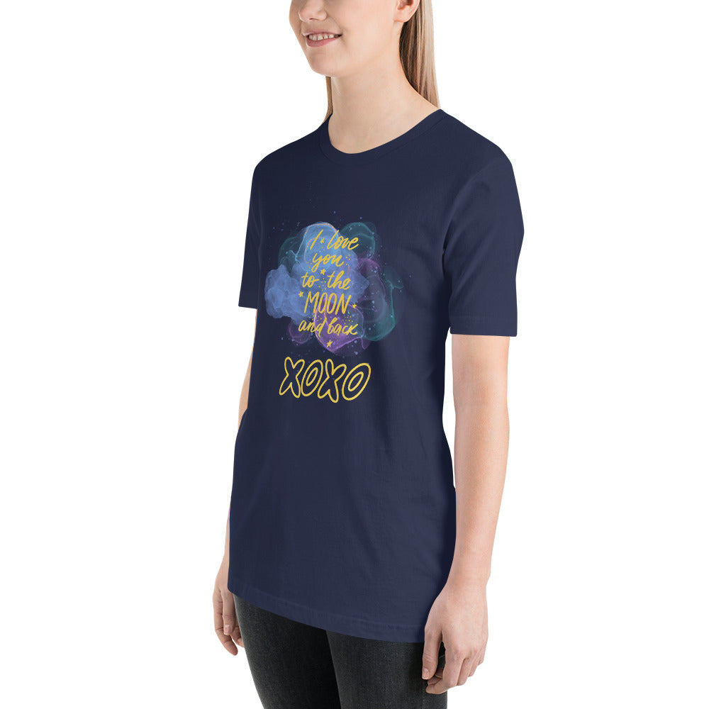 To the Moon and Back 2 Unisex t-shirt