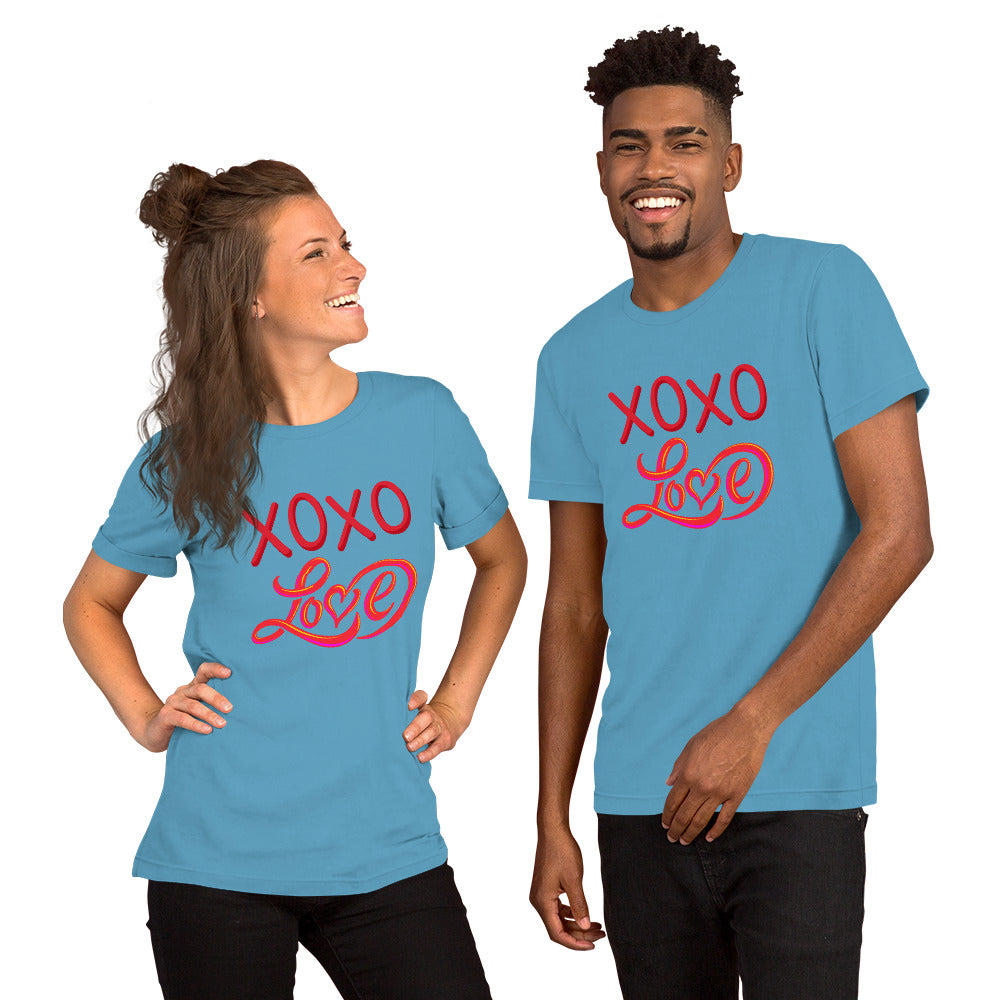 XOXO Love 2 Unisex t-shirt