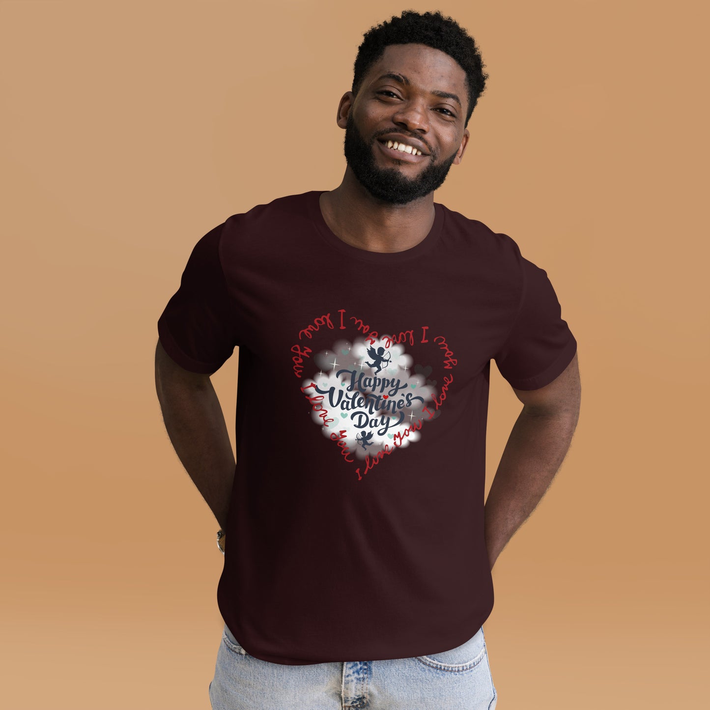 Happy Valentine's Day 7 Unisex t-shirt