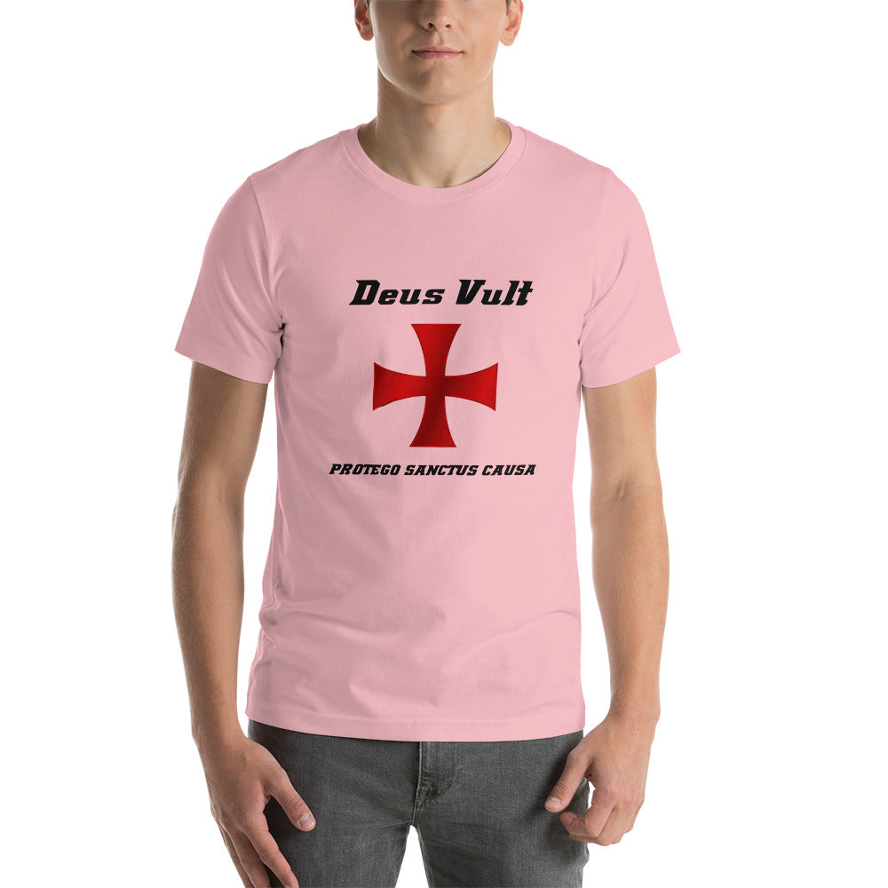 Templar Deus Vult B Unisex t-shirt