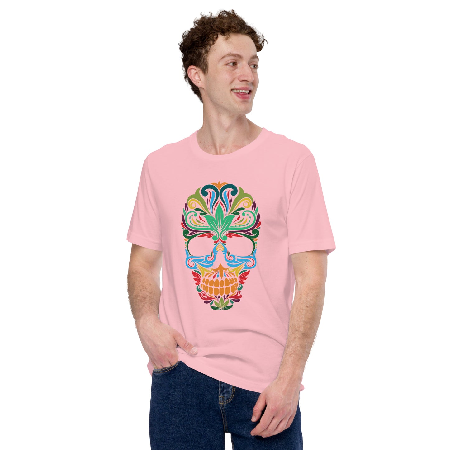 Skull Colors Unisex t-shirt