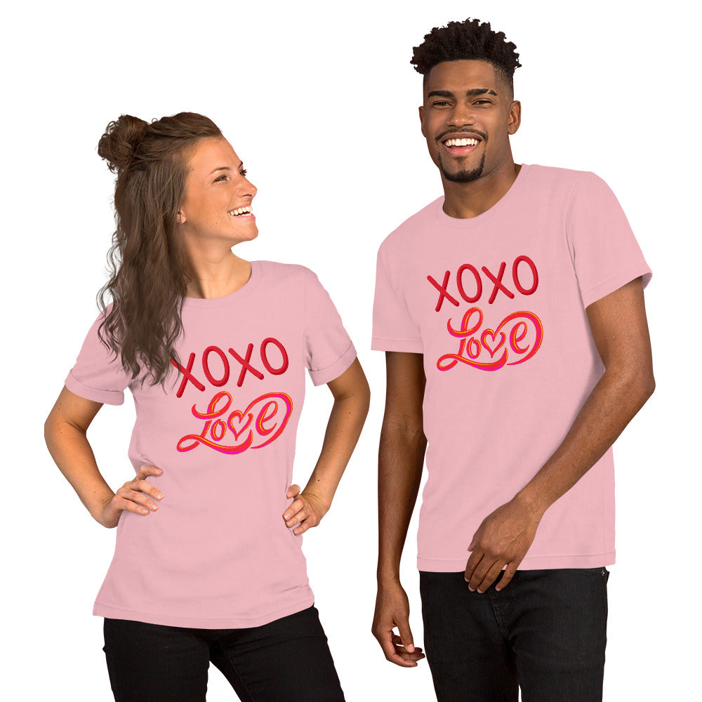 XOXO Love 2 Unisex t-shirt