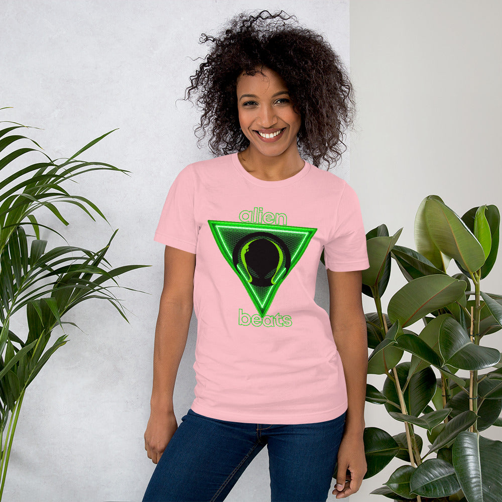 Alien Beats Unisex t-shirt