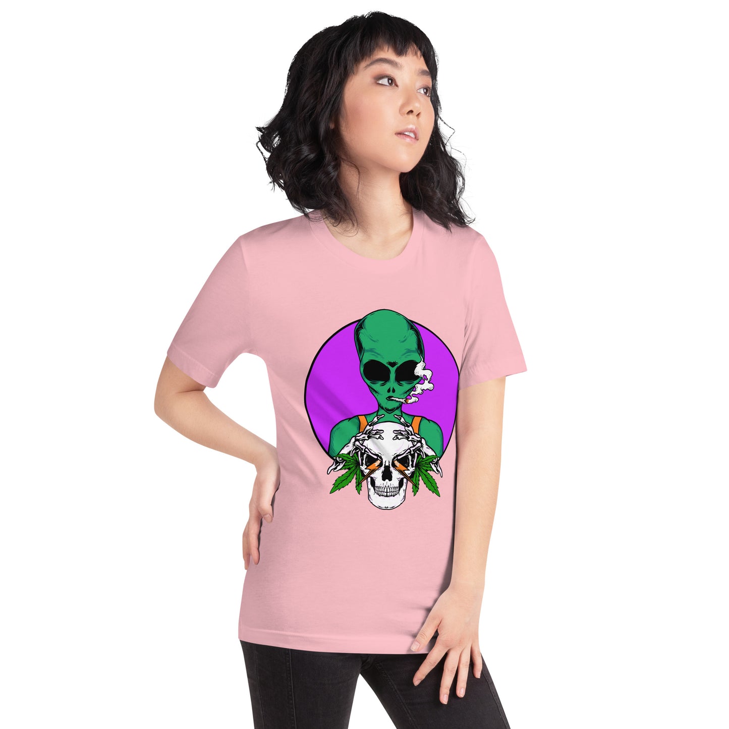 Alien&Skull Unisex t-shirt