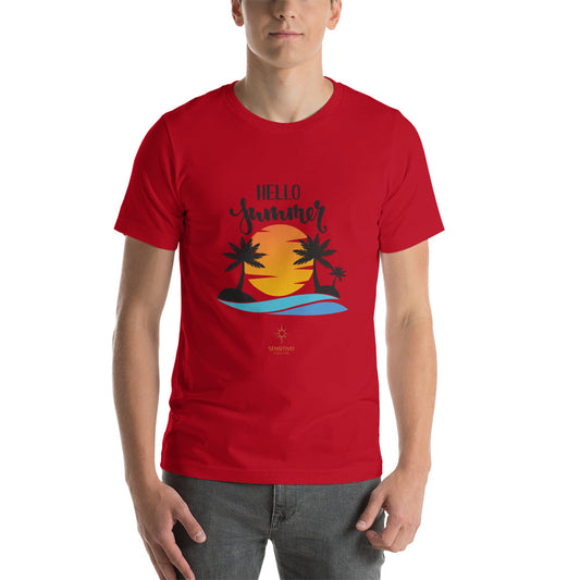 Hello Summer Unisex t-shirt