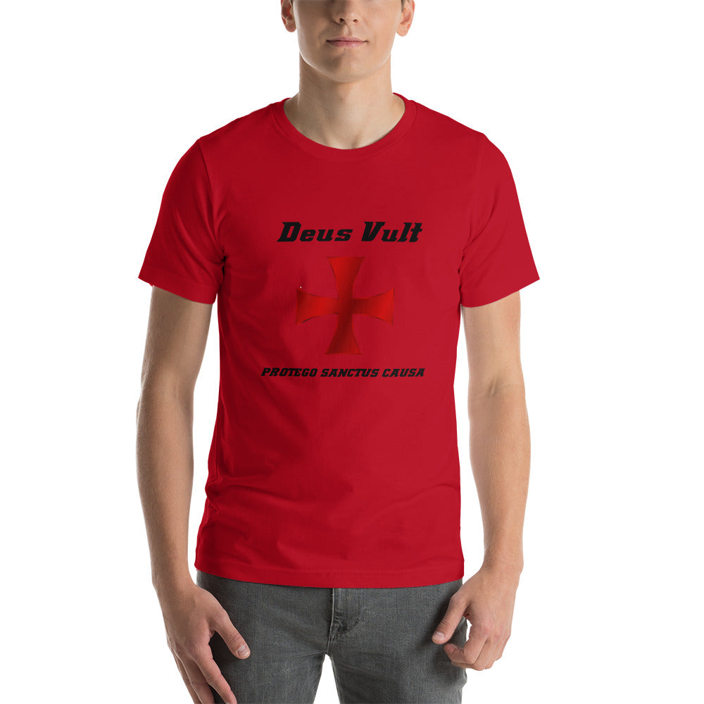 Templar Deus Vult B Unisex t-shirt