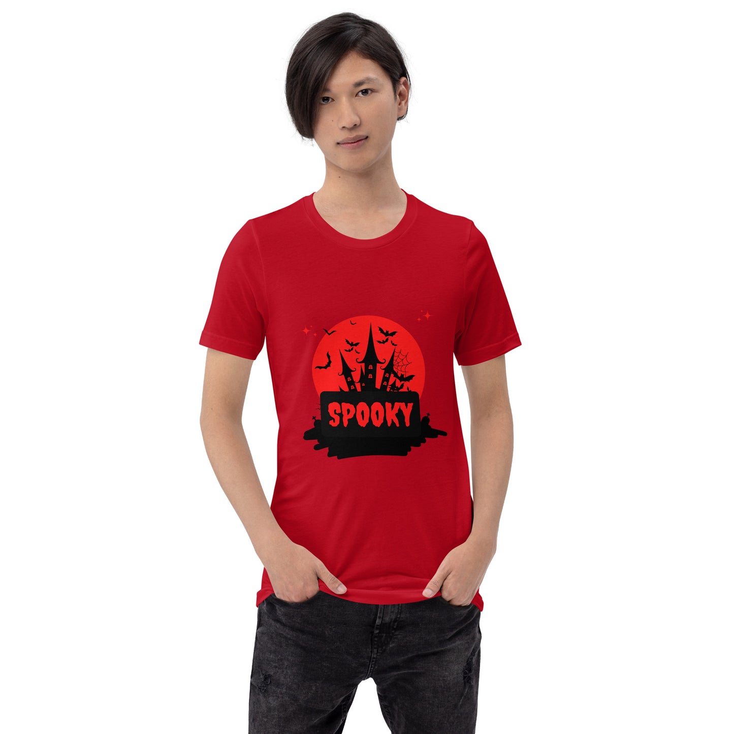 Spooky Red Unisex t-shirt