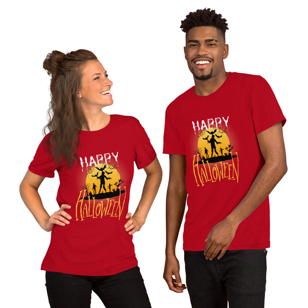 Happy Halloween 3 Unisex t-shirt