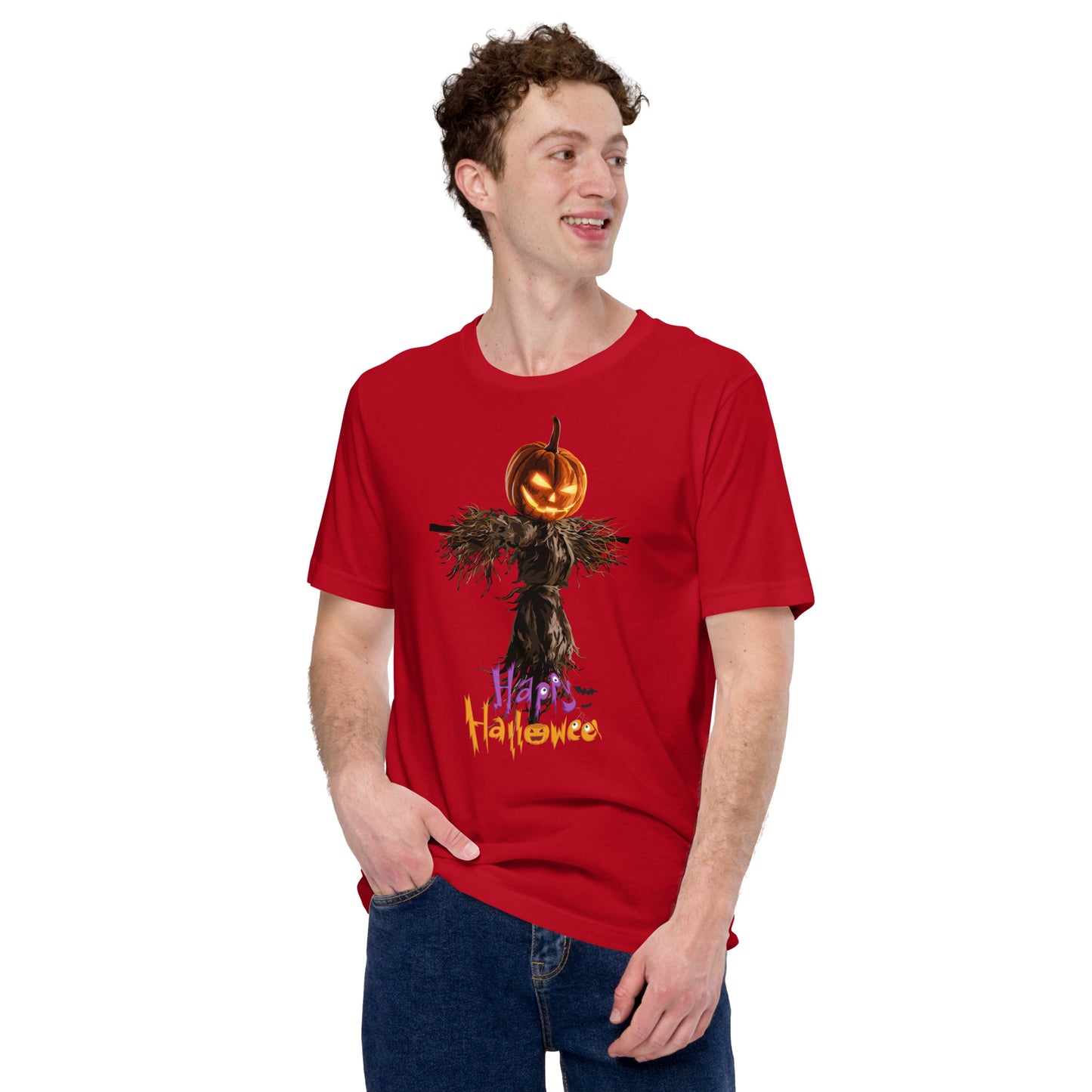 Scarecrow Halloween Unisex t-shirt