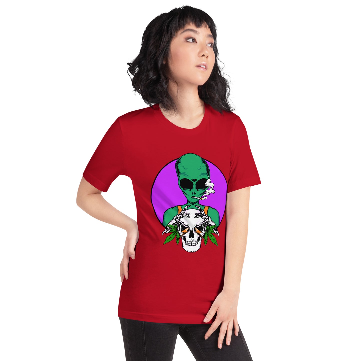 Alien&Skull Unisex t-shirt