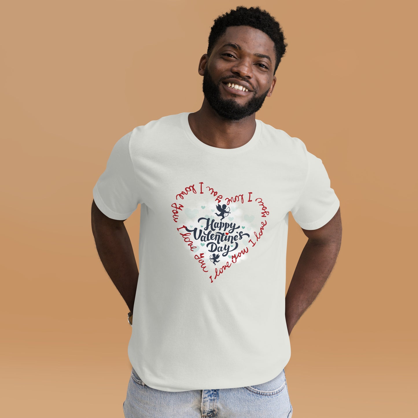 Happy Valentine's Day 7 Unisex t-shirt