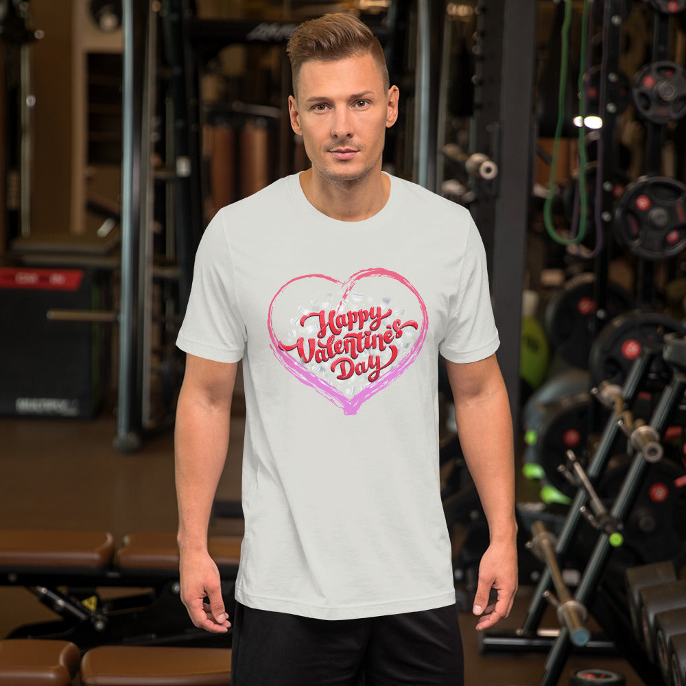 Happy Valentine's Day 8 Unisex t-shirt