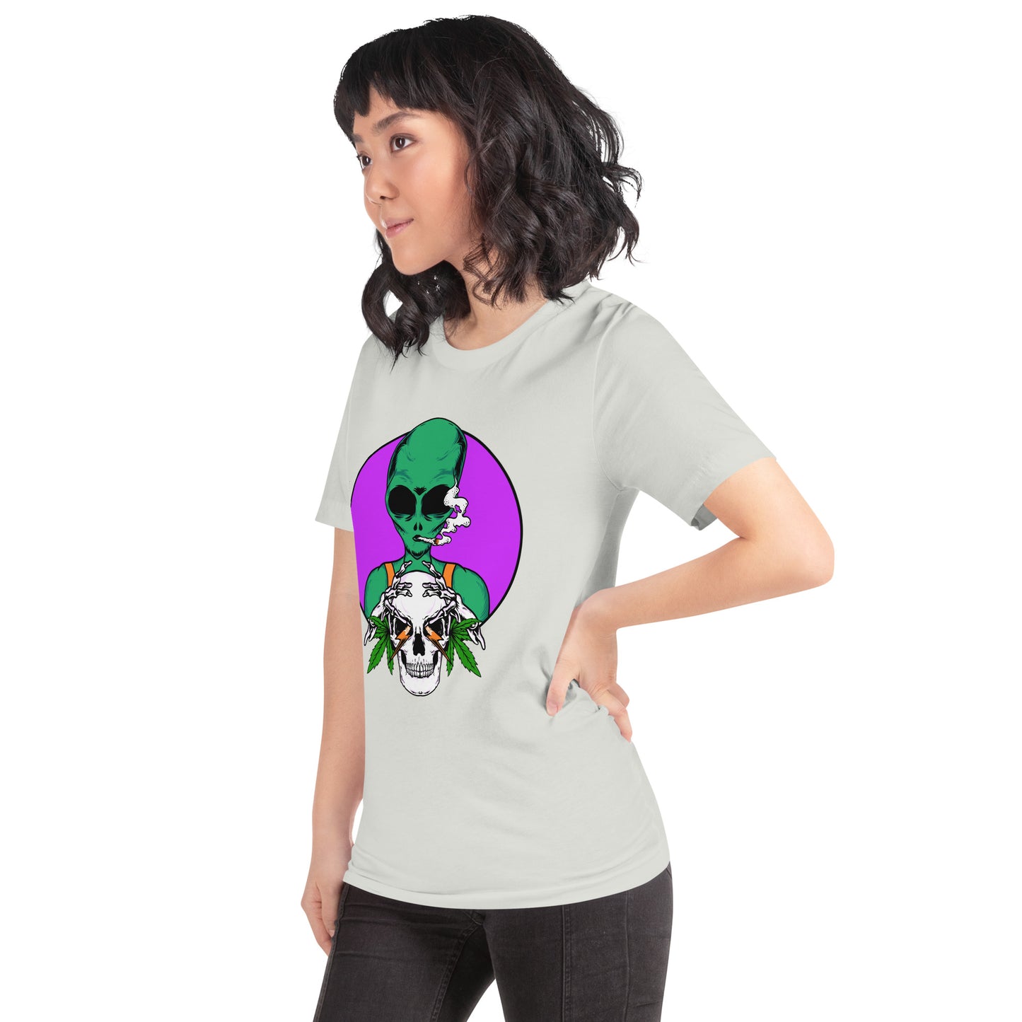 Alien&Skull Unisex t-shirt